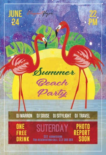 Letnia impreza plażowa - Impreza na plaży