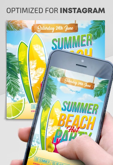 Summer Beach Party Instagram