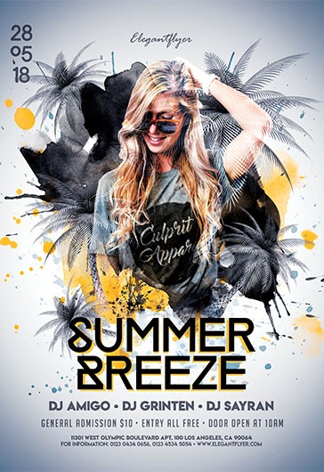 Summer Breeze Flyer