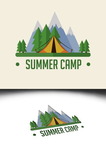 Summer Camp – Premium Logo Template - 10020862 | by ElegantFlyer