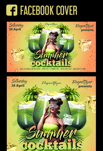 Cócteles de verano en Facebook