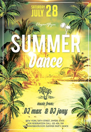 1000+ Free Dance Flyer Templates (PSD) - by Elegantflyer