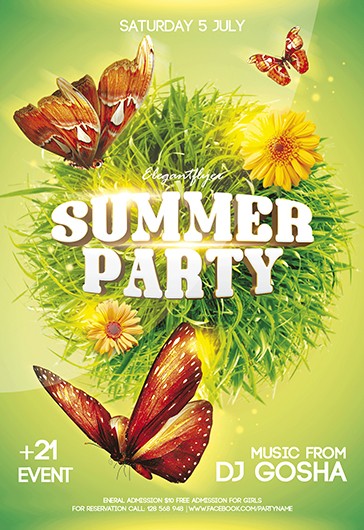 Summer Party 4 Flyer