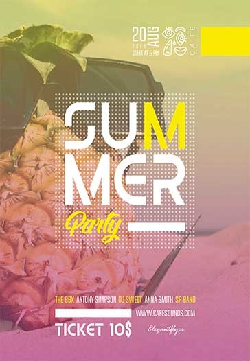 Summer Party Flyer - Summer