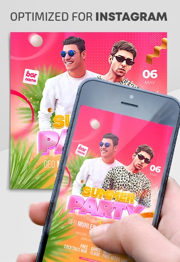 Summer Party Instagram