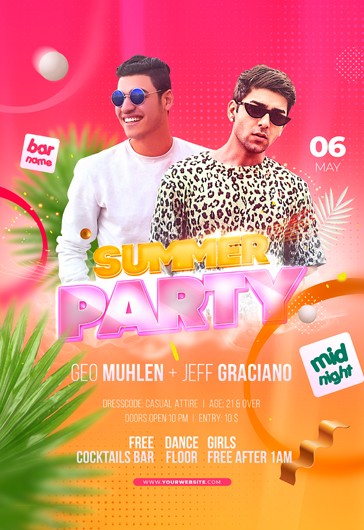 Summer Party Flyer