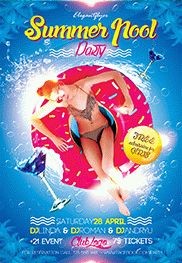 Sommer Pool-Party