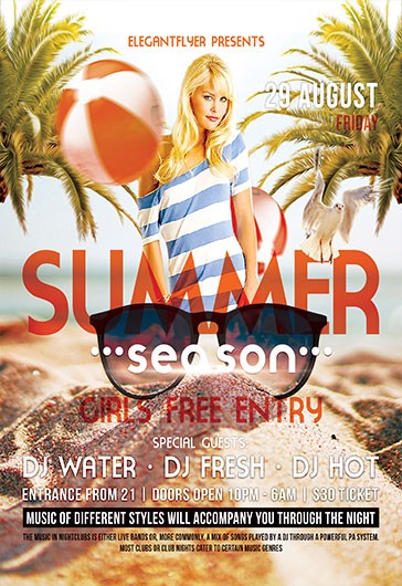 Summer Season Flyer