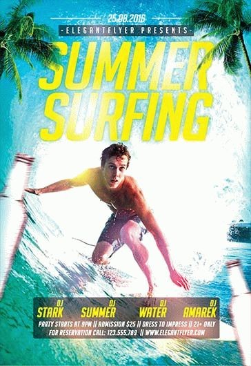 Sommer Surfen - Sommer