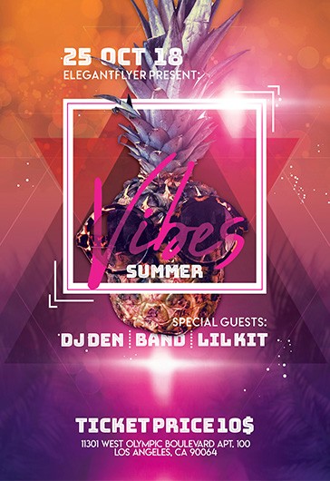 Summer Vibes Flyer
