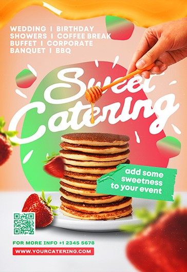 Sweet Catering Flyer