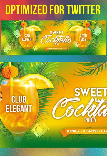 Sweet Cocktails Party Twitter