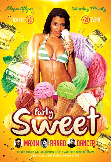 Sweet Party Flyer