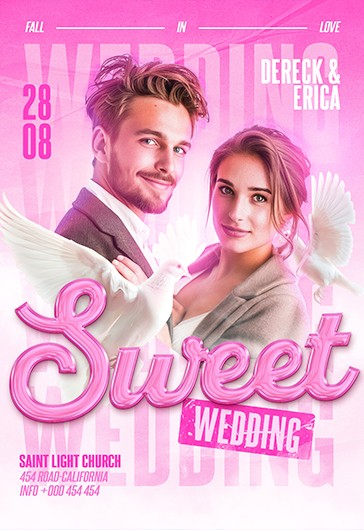 Sweet Wedding - Wedding Invitation