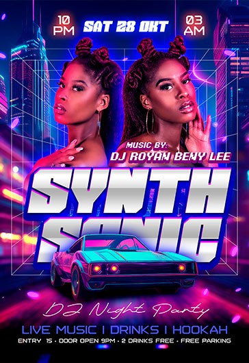 Synth Sonic DJ Party - DJ