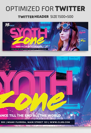 Synth Zone - Twitter Templates