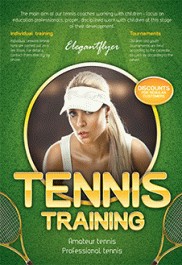 Entraînement de tennis