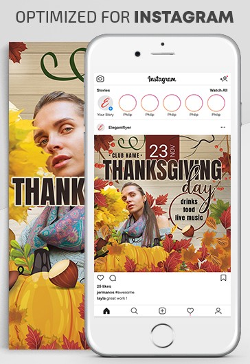 Thanksgiving Day Instagram