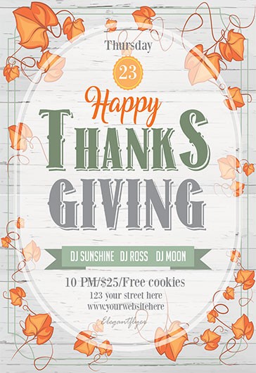 Thanksgiving Flyer