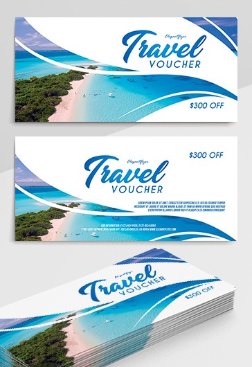 travel gift certificate template free