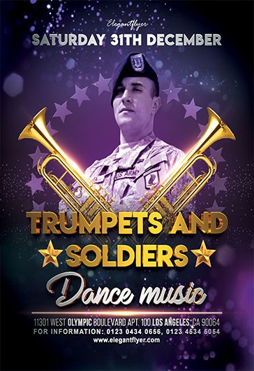 Trompeten und Soldaten