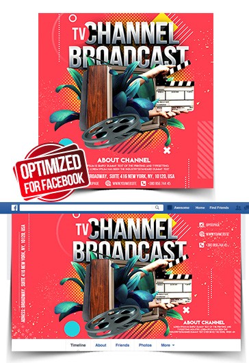 TV Channel Broadcast Facebook