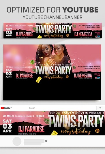 Festa da Noite dos Gêmeos no YouTube