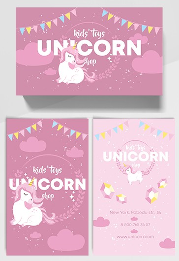 Unicorn Business Card - Creatives