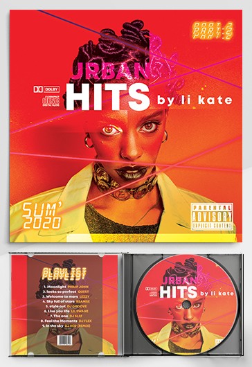 Urban Hits CD Cover - CD Covers