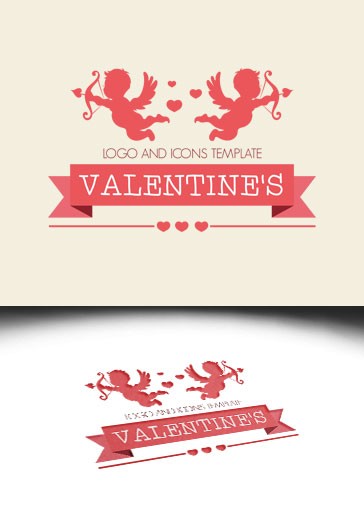 Valentinstag - Logos