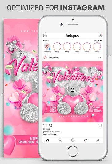 Valentines Day Instagram - Instagram Templates