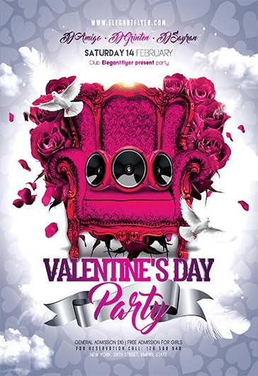 Fiesta del Día de San Valentín.