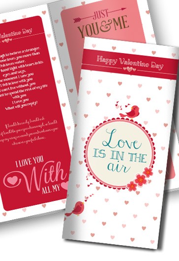 La Saint-Valentin - Tri-Fold