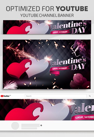 Walentynkowy dzień na Youtube