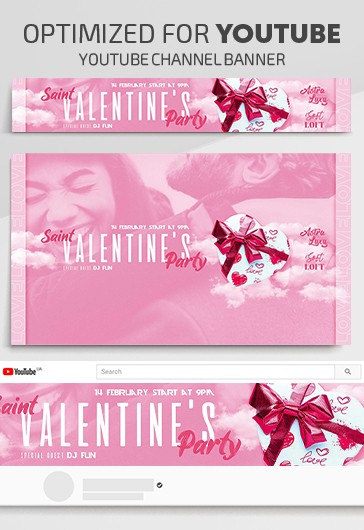 Valentinstagsparty auf Youtube