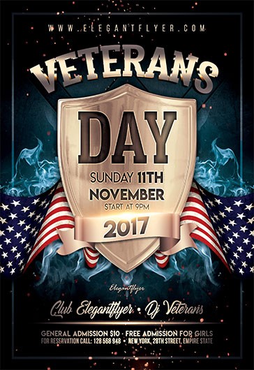 Free Veteran's Day Flyer Templates