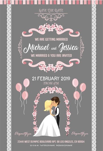 Beautiful Wedding Flyer