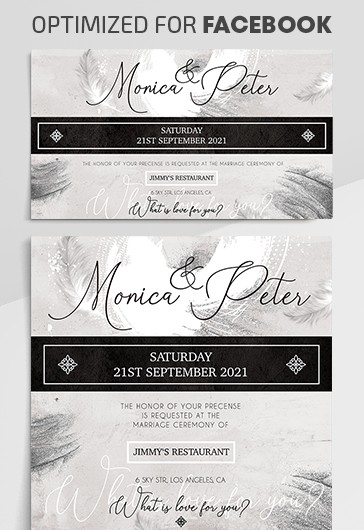 Wedding Invitation Facebook