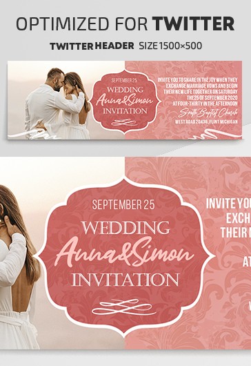 White Creative Wedding Invitation Premium Social Media Template PSD ...