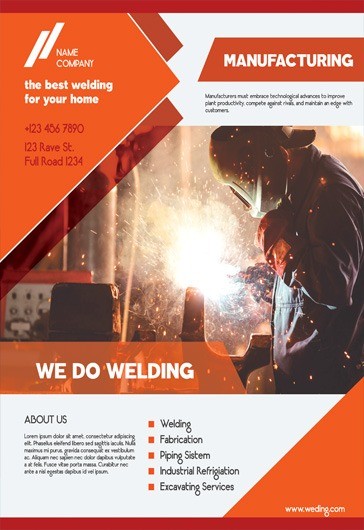 焊接服务 - 制造业