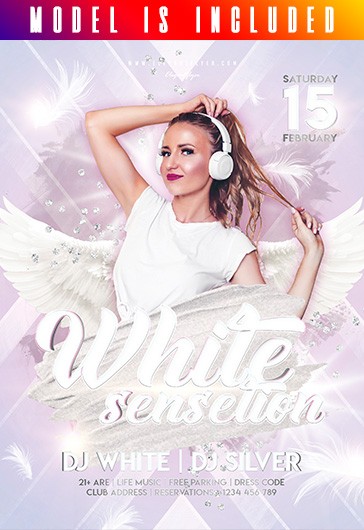 Fête Sensation Blanche - Blanc